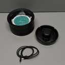 Smokeless Ashtray with LED Battery Indicator Rechargeable for Home, Office, Car(Black)