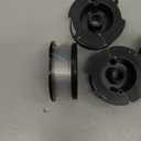 6 Pack AF-100 Weed Eater String Compatible with Black Decker Wacker String Trimmers, 6 Spools & 1 Cap