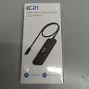ICZI USB 3.0 Hub, 4 Ports USB Splitter Multiple Extender for Laptop, PC, MacBook, Mac mini, iMac, Surface Pro, Mobile HDD