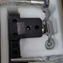 Geteen Trailer Hitches, Adjustable Trailer Hitch Ball Mount - Fits 2" Receiver, Dual Ball (2" x 2-5/16"), 5" Drop, 10,000 GTW - GT20052B