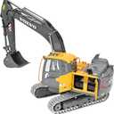 DOUBLE E Hobby Volvo EC160E Remote Control Excavator - 1:14 Full Metal RTR Electric Version E010, 22.5 inches