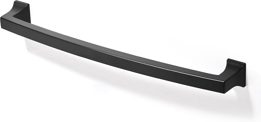 TUNNY 5 Pack Cabinet Handles-Matte Black 7.5"/192mm Screw Spacing Drawer Handles Kitchen Cabinet Handles Drawer Pulls Kitchen Cabinet Hardware Bedroom Cabinet Pulls