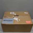 Juegoal 2 Pack Pre-Lit Artificial Christmas Trees, 3 FT Lighted Green Optical Fiber Entrance Tree in Gold Urn Base, 8 Lighting Modes, 110 Branch Tips for Front Door Porch Festive Holiday Home