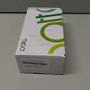 parro White Door Knobs, Porcelain Door Knobs Interior, Antique Brass Ceramic Door Handles, Vintage Door Levers with Privacy Lock