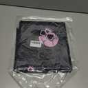 Halloween Goth Skull Tablecloth, Gothic Skeleton Table Cloth Waterproof, Halloween Kitchen Table Decor for Dining Holiday Party 60x60 Inch Round