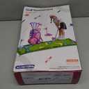 Toddler Golf Set 2-4 Years, Kids Golf Club with 8 Balls, 4 Plastic Clubs, Putting Mat, Scoreboard, Storage Bag, Indoor Outdoor Game with Golf Cart Sport Toy Gift for Baby Boys Girls Age 3-5, Pink