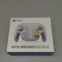 NYXI Wizard Gamecube Switch Controller for Switch/ Switch 2/ OLED, Wireless Switch Controller with Hall Effect Joystick, Programmable, Mechanical Trigger, Turbo & Vibration, 6-Axis Gyro