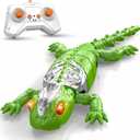 Upgrade Wall Crawler Gecko with Gift Card, Rechargeable Remote Control Robot Kids Toys, Gecko Wall Climbing Toy for Kids, Boys, Girls, Birthday & Easter Gifts