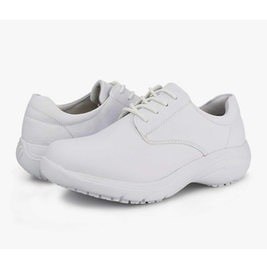 Hawkwell Women's Slip Resistant Lightweight Nursing Shoes Comfortable Lace Up Work Shoes Size 7