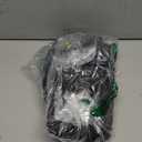 Mesh Screen with Magnetic Closure-Keeps Bugs Out Let Breeze in, Heavy Duty - Pet and Kid Friendly, Works with Front, Sliding Doors (38 x 82 Inch) (Black)