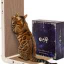 Cat Scratcher, 25.3 Inch Double Sided L Shape Cat Scratching Board, No Assembly Cat Scratch Pads with Ball Toy, Cat Scratchers for Indoor Cats & 3X Catnip, Large