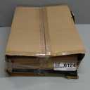 Dimmable Floor Lamp - 3 Lights Arc Floor Lamps for Living Room, 1000LM Modern Tall Standing Lamp With Beige Shades & Heavy Base, Mid Century Tree Floor Lamp for Bedroom Office, 3 LED Bulbs Included (Matte Black-Beige Linen Shades)