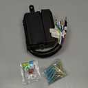 Fuse Relay Box, Relay Block Box Built-in Diodes 6 Way 12 AWG Pre-Wired Waterproof Relay Panel with Relays and Terminals, ATC/ATO Fuses Automotive Relay Box 12V for Automotive Car Marine Boat