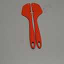 2 Pack Silicone Spatula Mixer Beater Scraper Compatible with KitchenAid Stand Mixer Attachments,Works on Flat Beaters, Whisks, Dough Hooks (Red)