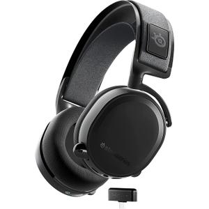 SteelSeries Arctis 7+ Wireless Gaming Headset  Lossless 2.4 GHz  30 Hour Battery Life  USB-C  7.1 Surround  For PC, PS5, PS4, Mac, Android and Switch - Black