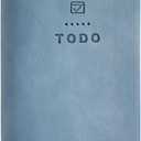Tiita to Do List Notebook 98 Pages Daily to Do List Notepad for Work Pocket to Do List Undated Daily Planner 4.2"x 2.8" Small Checklist Notebook Blue