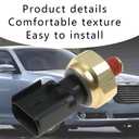 Engine Oil Pressure Sensor Switch, Oil Sending Unit, Engine Oil Pressure Sensor Sender Switch Compatible with Dodge, Jeep, Chrysler, Ram, Replace 5149064AA, 5149062AA, 56028807AB