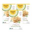 Simple Mills Almond Flour Crackers, Rosemary & Sea Salt, 4.25 oz, 3 count, BB 9/30/2025