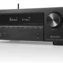 Denon AVR-X1700H 7.2ch 8K Home Theater Receiver with 3D Audio, Voice Control, and HEOS Built-in 
