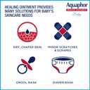 Aquaphor Baby Healing Ointment, Advanced Therapy for Chapped Cheeks and Diaper Rash, 3 oz. Tube (Pack of 3)