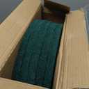 Boardwalk Heavy-Duty Scrubbing Floor Pads, 16" Diameter, Green, 5/Carton