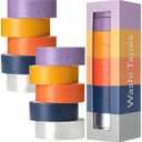 Mr. Pen- Washi Tape Set, 10 Rolls, Autumnal Reverie, Decorative Tape, Washi Tapes, Scrapbook Tape, Scrapbook Washi Tape for Journaling, Craft Tape, Washy Tape, Washy-Tape, Cute Washi Tape Pack