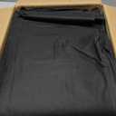 Calmootey Portable Closet Organizers, Clothing Storage, Wardrobe with 6 Shelves and Hanging Rod, Non-Woven Fabric Cover with 4 Side Pockets, Black