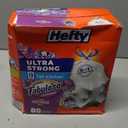 Hefty Ultra Strong 13 Gallon Trash Bags, Tall Kitchen Trash Bags 13 Gallon Size, Resist Leaks, Punctures, and Rips, Continuous Odor Control, White, Fabuloso Lavender Scent, 80 Bags