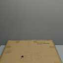 aboxoo Round Nesting Coffee Table Side Table Set of 2 End Tables for Living Room Bedroom Balcony, White Faux Marble Wooden Table Accent Coffee Table with Black Steel Frame