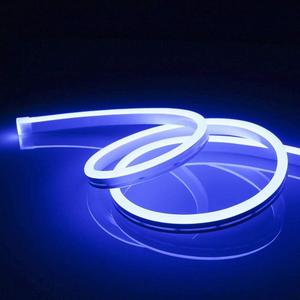 iNextStation Blue 16.4ft Neon LED Strip Lights, Flexible & Waterproof, Cuttable & Dimmable, IP65, 600 SMD LEDs, 12V Direct Current, Suitable for Indoor and Outdoor Use