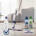 Bona Spray Mop Air - Includes Multi-Surface Floor Cleaner Concentrate and Microfiber Pad - Lemon Mint Scent - Lightweight & Compact Mop, 1 Count
