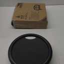 BORDSTRACT Ab Rollers, Abdominal and Core Coaster Strength Workout Trainer with 4 Rollers, Ab Rollers Wheel Exercise Equipment for Home (Black)