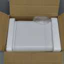 Mini Skincare Fridge with LED Light Mirror, 4 Liter/6 Can Compact Makeup Refrigerator for Bedroom - Portable Mini Fridge for Makeup, Skincare & Food, AC/DC Power for Home & Car