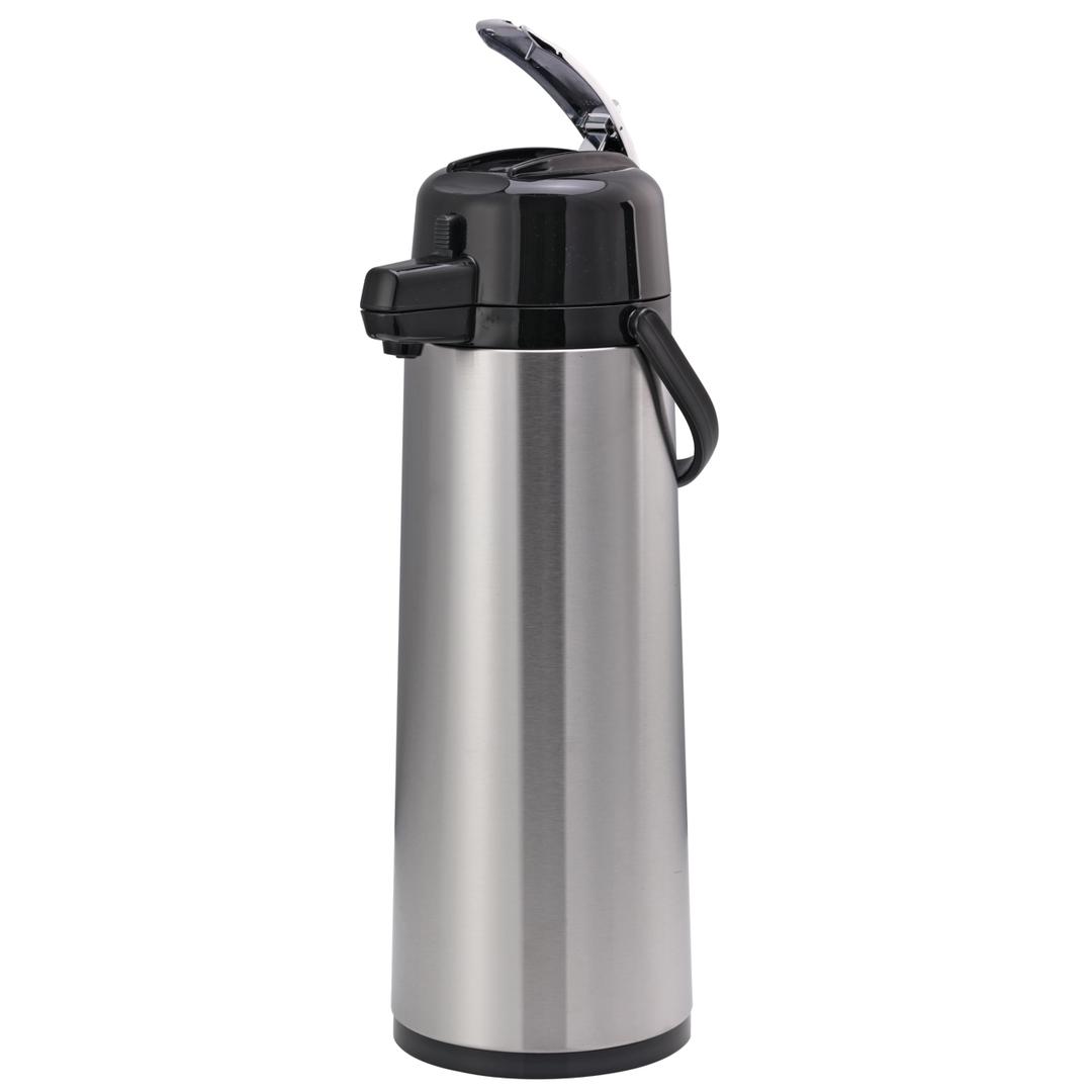 Service Ideas Eco-Air Airpot with Lever, 101.4oz, Glass Vacuum Insulated (EXP 11/28/35)