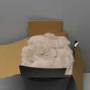 Ultra Soft Cozy Faux Fur Throw Blanket, Fuzzy Plush Thick Bubble Blanket, Oversize Luxury Fluffy Blanket for Couch, Sofa, Bedroom, and Living Room, 50x60 Inches, Light Brown