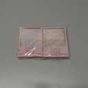 Cat Eye Press on Nails Short Almond - Light Purple & Nude Pink Shimmer Glossy French Tip Press on Nails for Gift, Soft Gel Press Stick on Nail with Nail Kit, Full Cover Reusable Acrylic Fake Nails Kit (60 Ounce (Pack of 1))