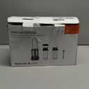 KOIOS Blender for Smoothies,Personal Blender for Shakes and Smoothies with 3 * 22oz To-Go Cups,22000 RPM Smoothie Maker,Detachable 6-leaf Blade Portable Blenders for kitchen,Black