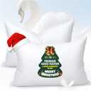 zibroges Goose Feather Pillows Queen Size Pack of 2 - Hotel Down Bed Pillow for Sleeping, Soft 600 Thread Count Cotton Cover, Fluffy Support Surround Fill Polyester for Side, Stomach, Back Sleepers