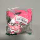 YAODHAOD Dog Shoes for Winter, Dog Boots & Paw Protectors, Fleece Warm Snow Booties for Puppy with Reflective Strip Anti-Slip Rubber Sole for Dogs, Size 5: 1.9"x1.5" (L*W), Pink