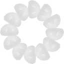 STOBAZA Small Led Bulb Cover Hemisphere Lamp Shade for Makeup Mirror Vanity Light Replacement Pc Material Uniform Light Distribution Easy Installation