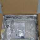 Pull Out Cabinet Organizer for Spices, Cans - Heavy Duty  Pull Out Spice Rack- Cabinet Pull Out Shelf for Cans,Dishes, Etc, 8-3/8"W x 10-3/8"D x 2-1/8H, Chrome (8 Inch - Single)