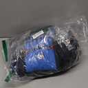 SHRRADOO Extra Large 50L Travel Laptop Backpack with combination lock, College High School Backpack Airline Approved Business Work Bag Fits 17 Inch Computer for Men Women (Blue)