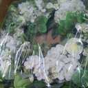 24 Inch Spring Summer Wreaths for Front Door, Spring Wreath,Summer Door Wreaths Outside,Large Floral Flowers Wreath with White Hydrangea for All Seasons Indoor Outdoor Home Decor