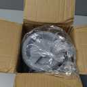 KEENSTAR Electric Citrus Juicer, Automatic Orange Juicer Squeezer with Power Cord, Portable Juicer with Cleaning Brush for Lemon, Grapefruit, High Juice Yield, One Touch Operation, Easy to Clean (Small, Black)