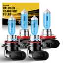 ZYRALUX Compatible for 2009-2023 Dodge Ram 1500/2500/350 Upgraded Halogen light Bulbs Kit，4-pack