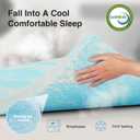 Novilla Memory Foam Mattress Topper Full - 3 Inch Cooling Gel Infused Memory Foam | Slow-Rebound Pressure Relief | CertiPUR Certified | Comfort for Sleeper Sofa, RV, Camper, Dorm Room