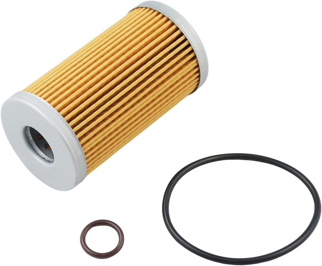 87300041 Fuel Filter with O-Rings 84477366 SBA130366060 for New Holland Compact Tractor 1900 1910 1920 2110 TC35 TC40 TC45 Boomers 8N WorkMaster 55 Loader 250TLA Backhoe 1103, for Case IH Farmall 40B