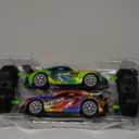 2 Pack RC Cars for Kids and Boys, Girls 4-7-8-12, Remote Control Car, LED Lights, 4WD Racing Cars,2.4GHz Dual Player, Colorful Graffiti Designs, Ideal Fun Easter Gift for Kids