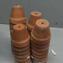 32pcs Small Mini 2" Terracotta Pot Clay Ceramic Pottery Planter, Cactus Flower Nursery Terra Cotta Pots, with Drainage Hole, for Indoor/Outdoor Succulent Plants, Crafts, Wedding Favor