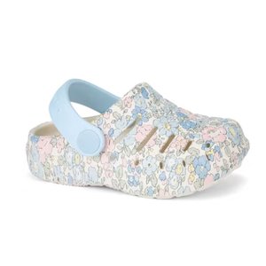 Rugged Shark Baby Clogs, Floral, Size 6